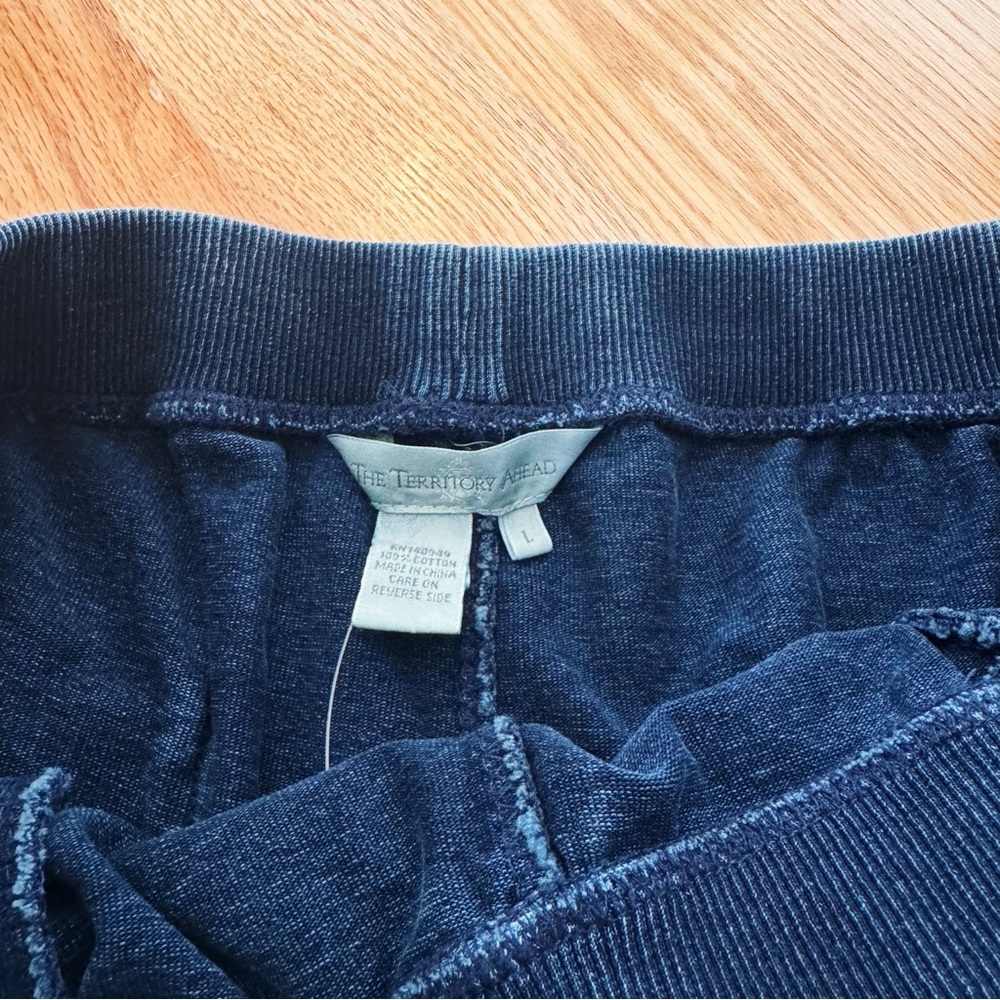 NWT Territory Ahead Men’s Soft Knit Denim Shorts - Picture 6 of 7